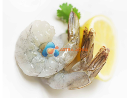 Tôm thẻ chân trắng lột vỏ, còn đuôi 