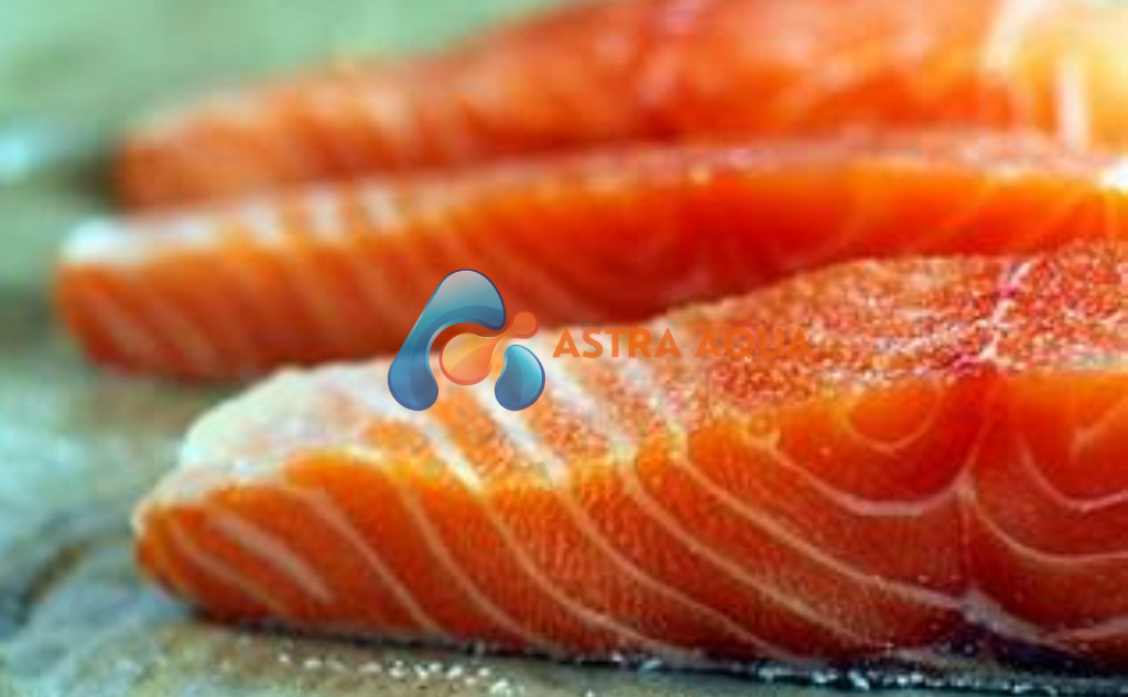 Cá hồi áp chảo cắt lát