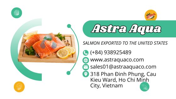 Cá hồi xuất khẩu Mỹ