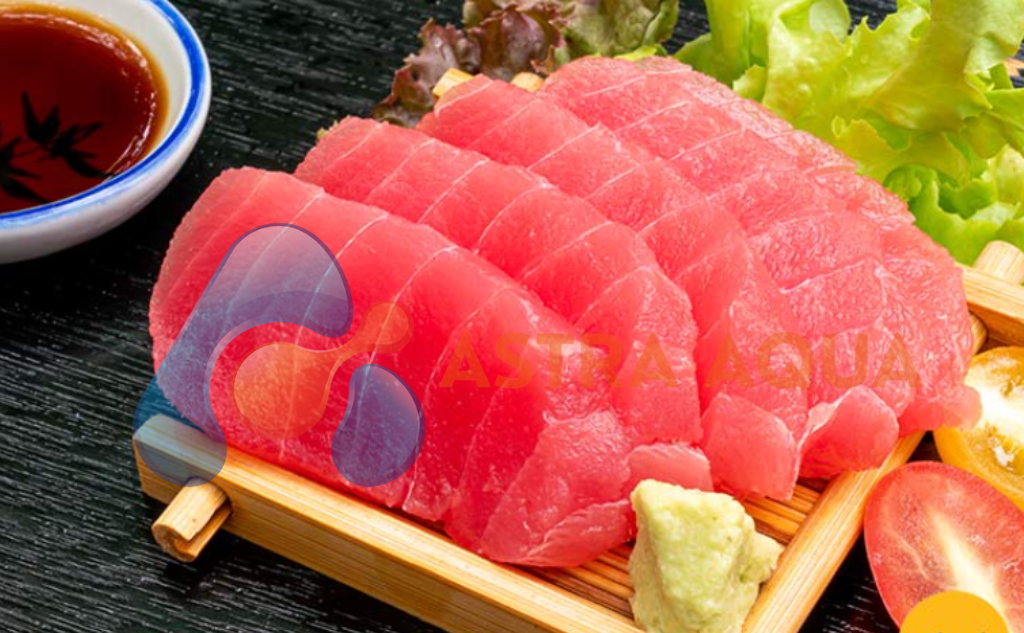  Cá ngừ cắt lát & sashimi