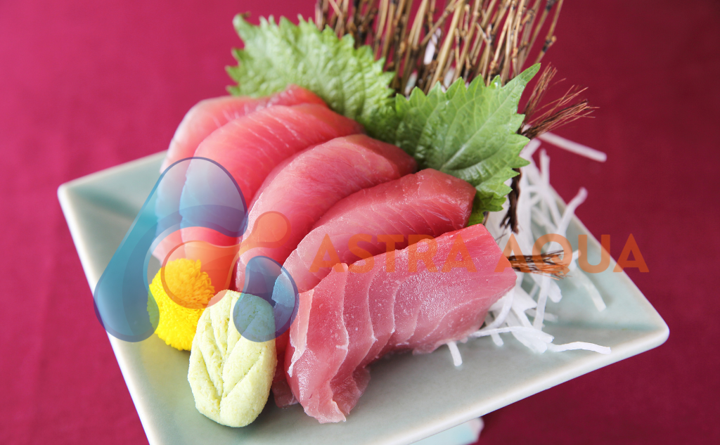  Cá ngừ cắt lát & sashimi