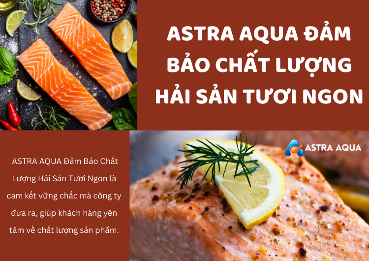 ASTRA AQUA Đảm Bảo Chất Lượng Hải Sản Tươi Ngon tại Astra Aqua