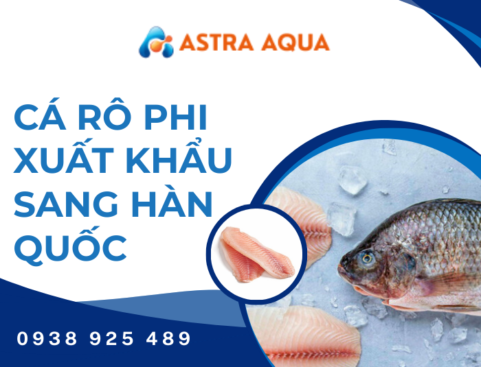 Cá rô phi xuất khẩu sang Hàn Quốc