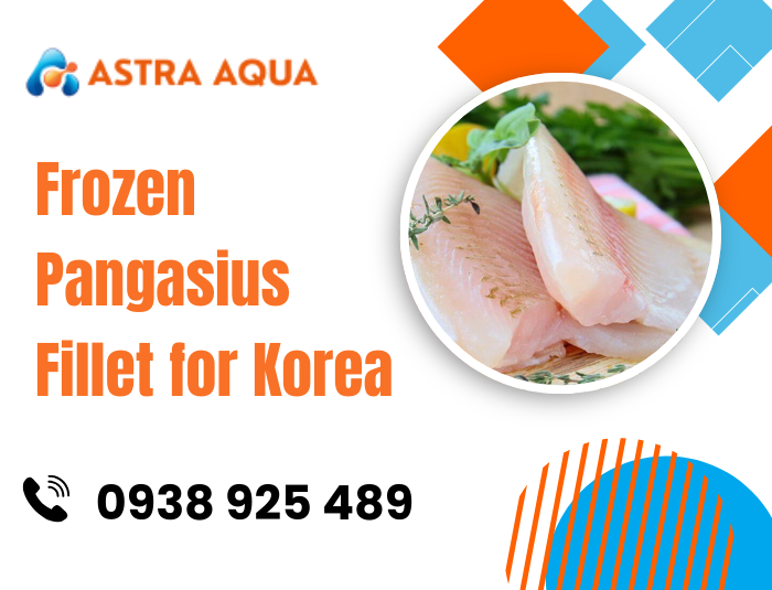 Frozen Pangasius Fillet for Korea