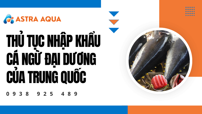 Thủ tục nhập khẩu cá ngừ đại dương của Trung Quốc