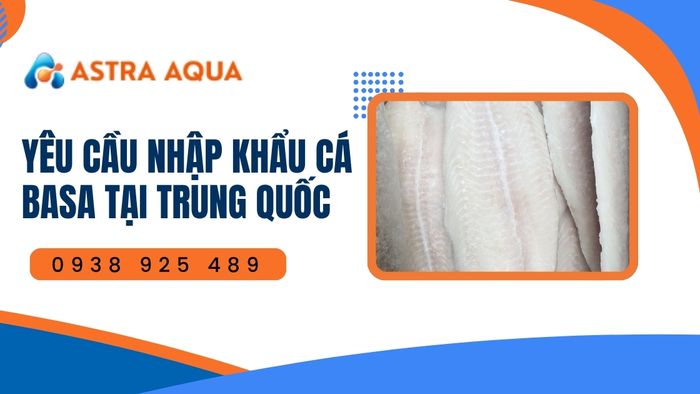 Yêu cầu nhập khẩu cá basa tại Trung Quốc cùng Astra Aqua
