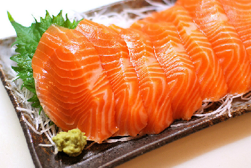 Sashimi cá hồi dành cho nhà hàng Hàn Quốc