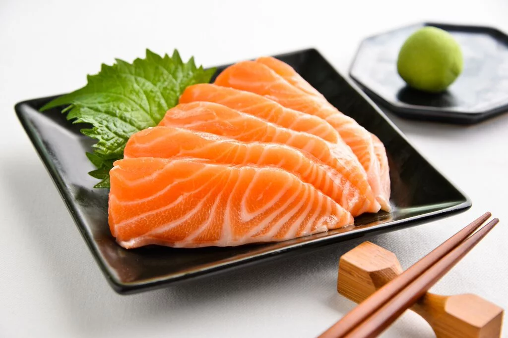 Sashimi cá hồi dành cho nhà hàng Hàn Quốc