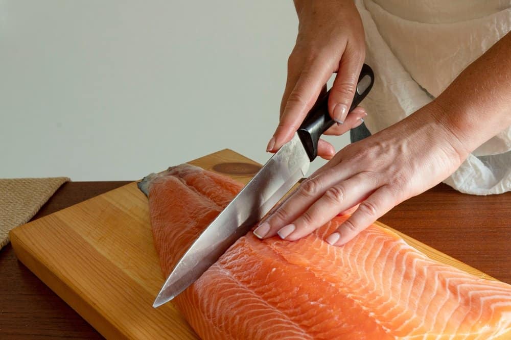 Tiêu chuẩn cá hồi sashimi