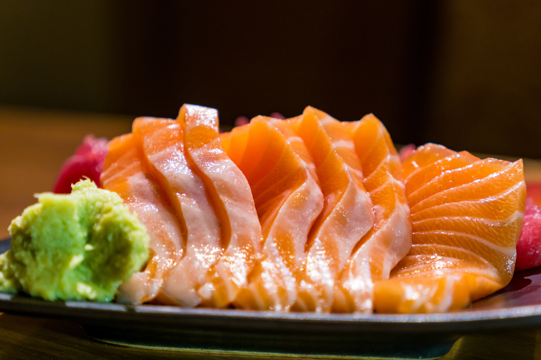 Sashimi cá hồi đông lạnh IQF dành cho thị trường Hàn Quốc