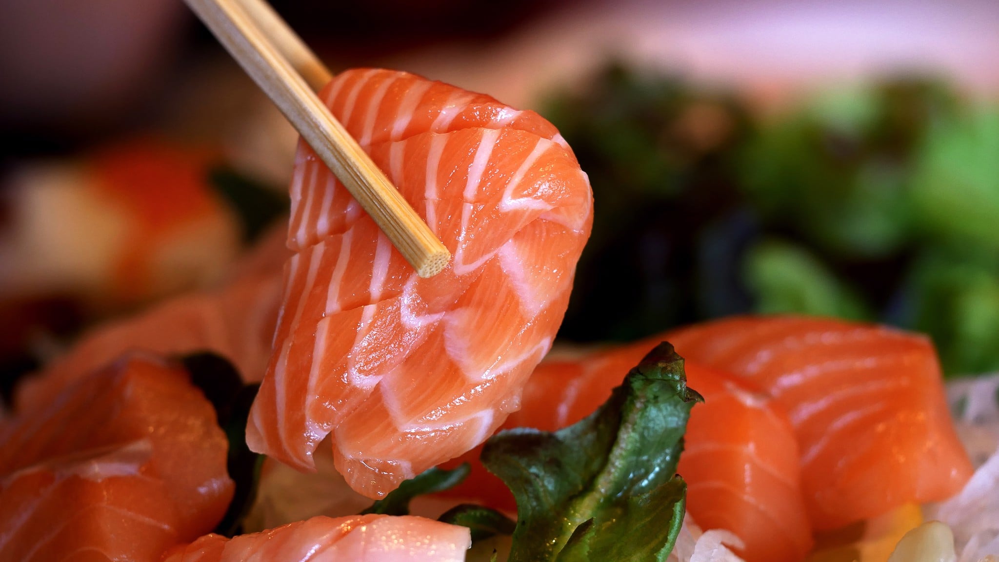 Sashimi cá hồi đông lạnh IQF dành cho thị trường Hàn Quốc