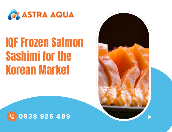 IQF Frozen Salmon Sashimi for the Korean Market