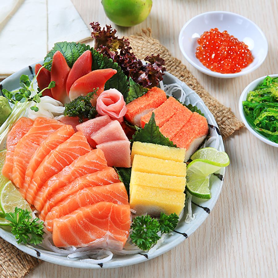 Sashimi cá hồi xuất khẩu sang Nhật Bản