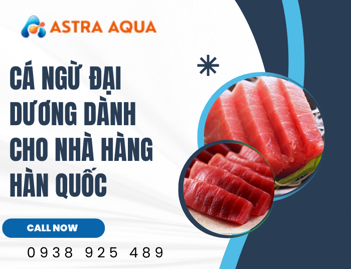Cá ngừ đại dương dành cho nhà hàng Hàn Quốc