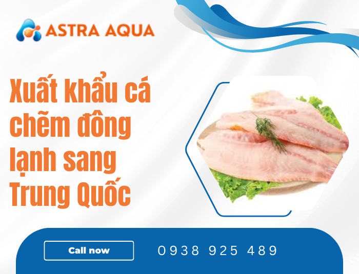 Xuất khẩu cá chẽm đông lạnh sang Trung Quốc