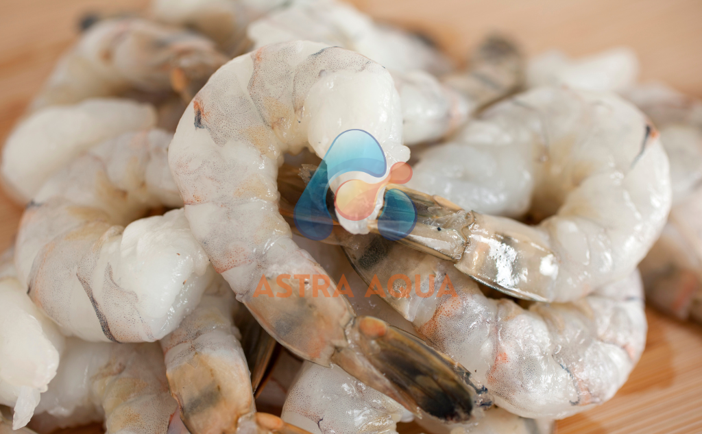 Tôm Sú Lột Vỏ Chưa Bỏ Chỉ Đen